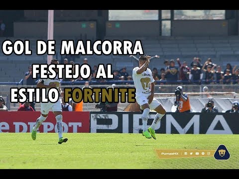 Golazo de Malcorra de tiro libre y su curioso festejo