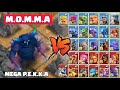 M.O.M.M.A PEKKA vs All Troops & Heroes | Clash of Clans