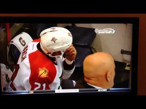 Florida Panthers player pulls tooth out