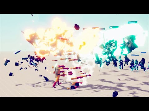 NEW ONE PUNCH MAN vs FUTURISTIC FACTION UNITS  - Totally Accurate Battle Simulator TABS