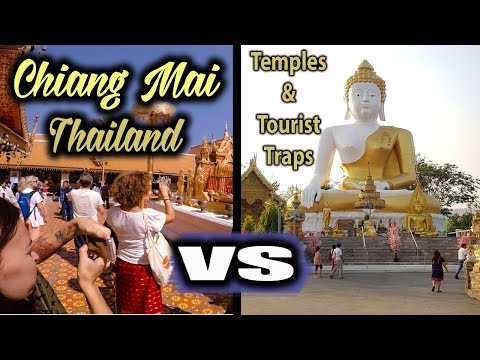 Templo que você DEVE visitar em CHIANG MAI // WAT PHRA QUE DOI KHAM