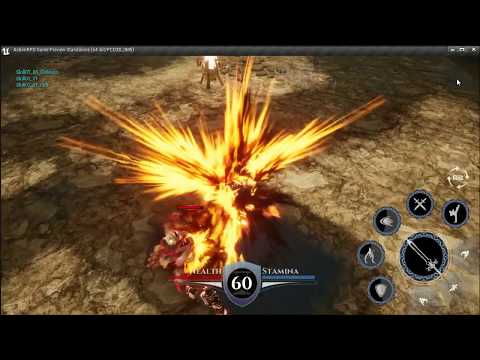 UE4:Auto Attack AI (Black Desert Mobile )( Increased the probability of kicks and collisions)