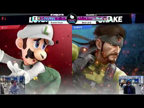 GuyGuy (Luigi) vs ram (Snake) - Stargate #22 Grand Finals