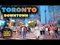 4K Toronto Canada 4k Walking Tour Vibes Near Rogers Centre CN Tower Toronto Canada Calgary 4k