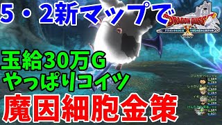 [ドラクエ10実況]今なら空いてる!?新マップにもモーモン強で金策検証[DQX]