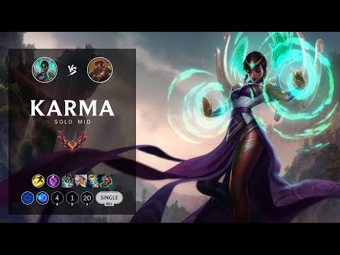 Karma Mid vs Viktor - EUW Grandmaster Patch 12.7