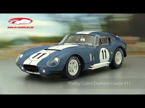 CMR 1:18 Shelby Cobra Daytona Coupe #11 24h LeMans 1965 Sears