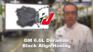 Duramax 6.6L Block Align Honing