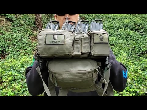 HSP D3CR Heavy Chest Rig with AR15 load out.