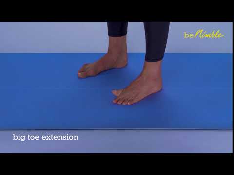 Toega with Joe Nimble - big toe extension