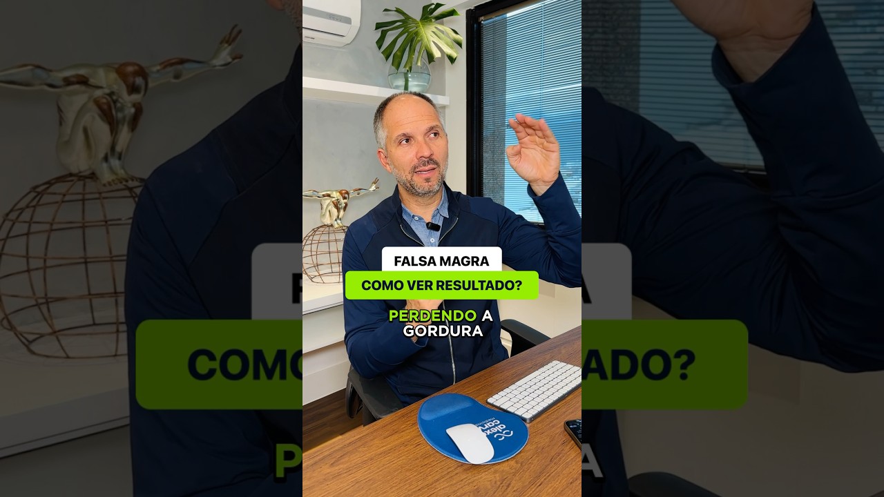 Sou falsa magra treino em casa, no espelho vejo resultado mas na balança não, oq pode ser?🏃‍♀️‍➡️