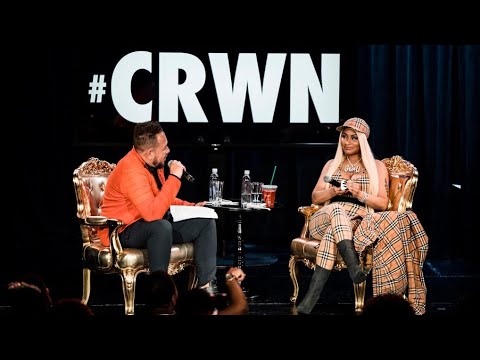Nicki Minaj SHOCKED by fans rapping Freedom verse during CRWN Interview