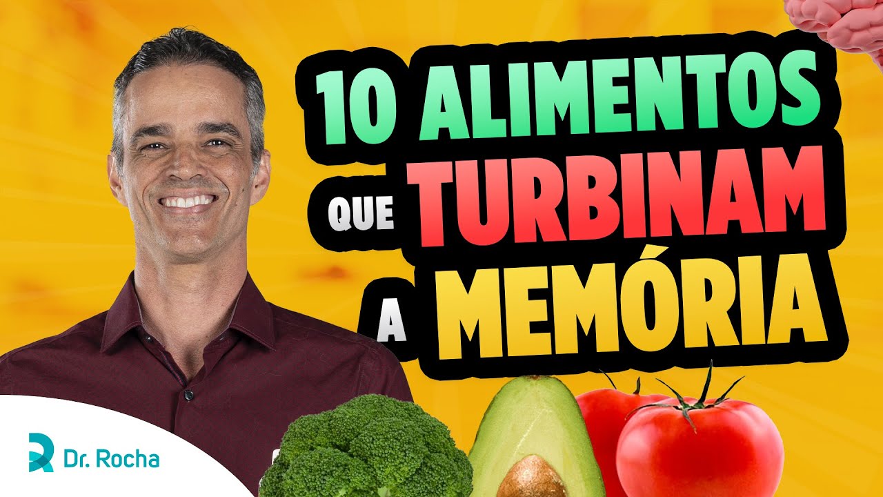 10 ALIMENTOS que TURBINAM sua MEMÓRIA