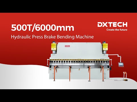 DXTECH High Precision and Performance DE15-Controlled CNC Press Brake Bending Machine