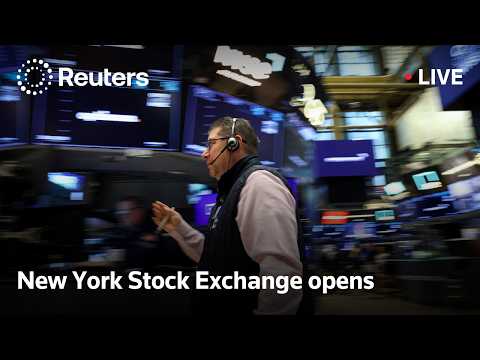 Video Thumbnail: LIVE: New York Stock Exchange opens