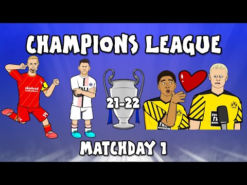🤣Henderson Goal! Haaland Kiss!🤣 (Champions League Highlights 21-22 Liverpool AC Milan 3-2)