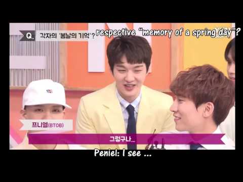 BTOB YTN star interview ENG SUB part 1 비투비 인터뷰 YTN 웃긴영상 2016 kpop funny