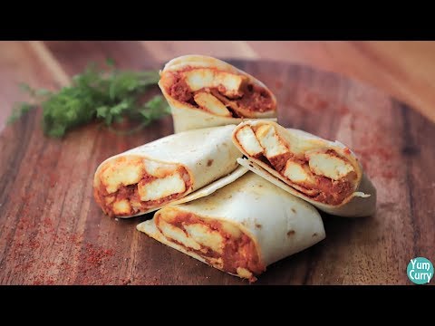 Paneer Frankie Recipe - Frankie Masala Recipe