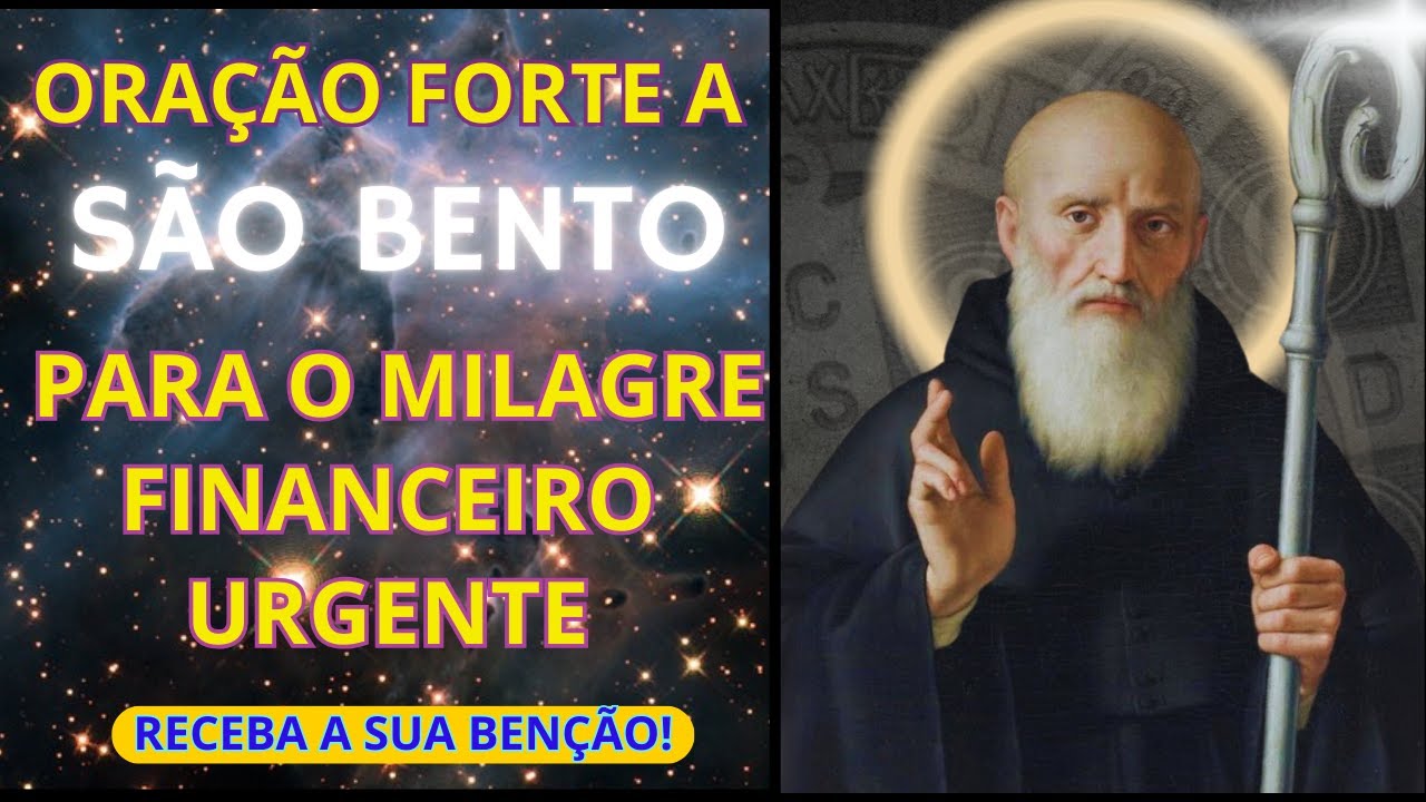 ORAÇÃO PODEROSA A SÃO BENTO PARA ACABAR COM AS DÍVIDAS E ATRAIR PROSPERIDADE FINANCEIRA