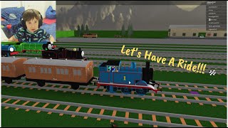 Percy The Small Engine Roblox म फ त ऑनल इन व ड य - have a ride with thomas and friends roblox