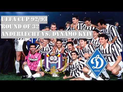 UEFA Cup 92/93 - Round of 32 - Anderlecht vs. Dynamo Kyiv
