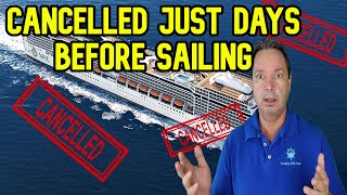 THOUSANDS AFFECTED AS CRUISE CANCELLED DAYS BEFORE SAILING