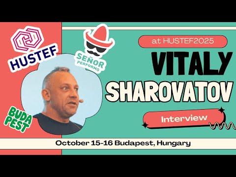 Interview with Vitaly Sharovatov at #HUSTEF 25