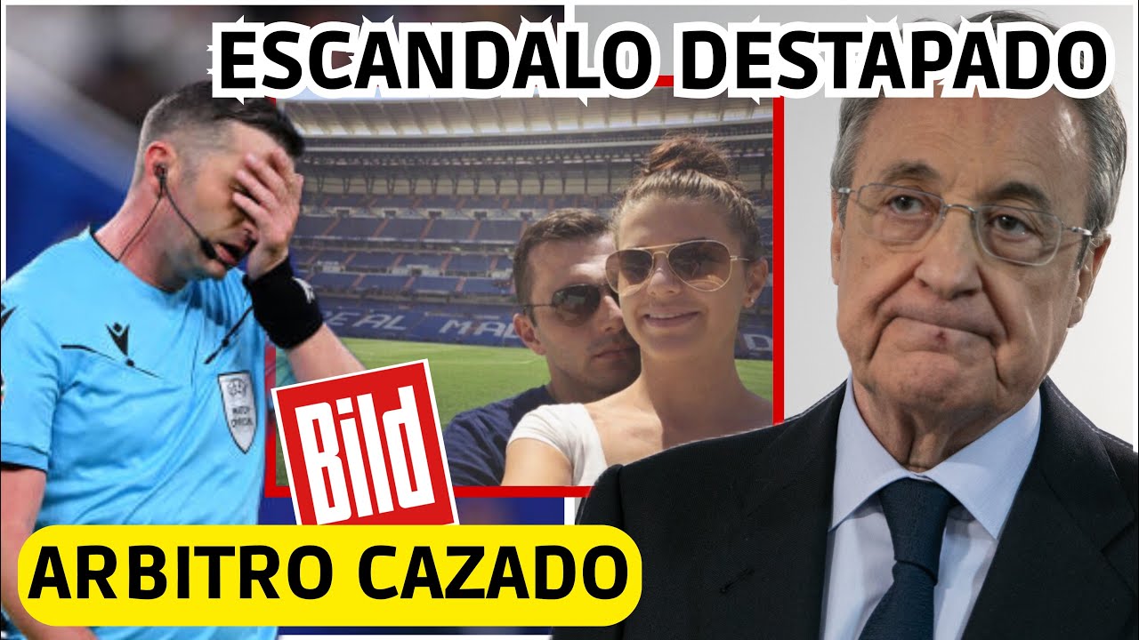 💥 IMAGES OF THE REFEREE FROM THE MADRID - BAYERN MATCH AT THE BERNABEU RELEASED, CONFIRMED CHAMPI...