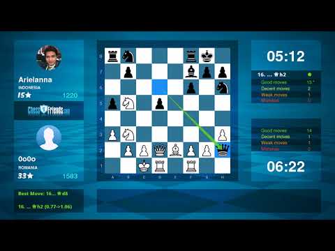 Chess Game Analysis: 0o0o - Arielanna : 1-0 (By ChessFriends.com)