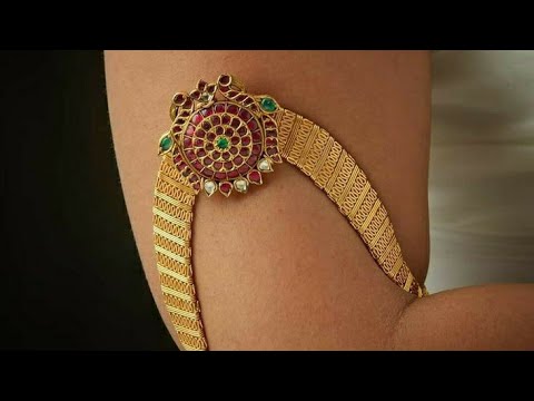 Vanki and bajubandh designs in gold#vanki#bajubandh#jewellery#gold#kundhan