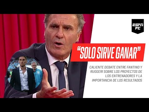 ¡CALIENTE DEBATE! #Fantino, #Ruggeri y la ¿necesidad? de ganar para los equipos argentinos