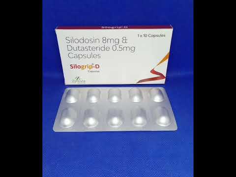 Silogrip d (silodosin 8mg & dutasteride 0.5mg tablets), zyno...