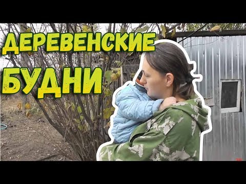 ✅ОСЕНЬ // Деревенские будни от третьего лица // Сырость холод...