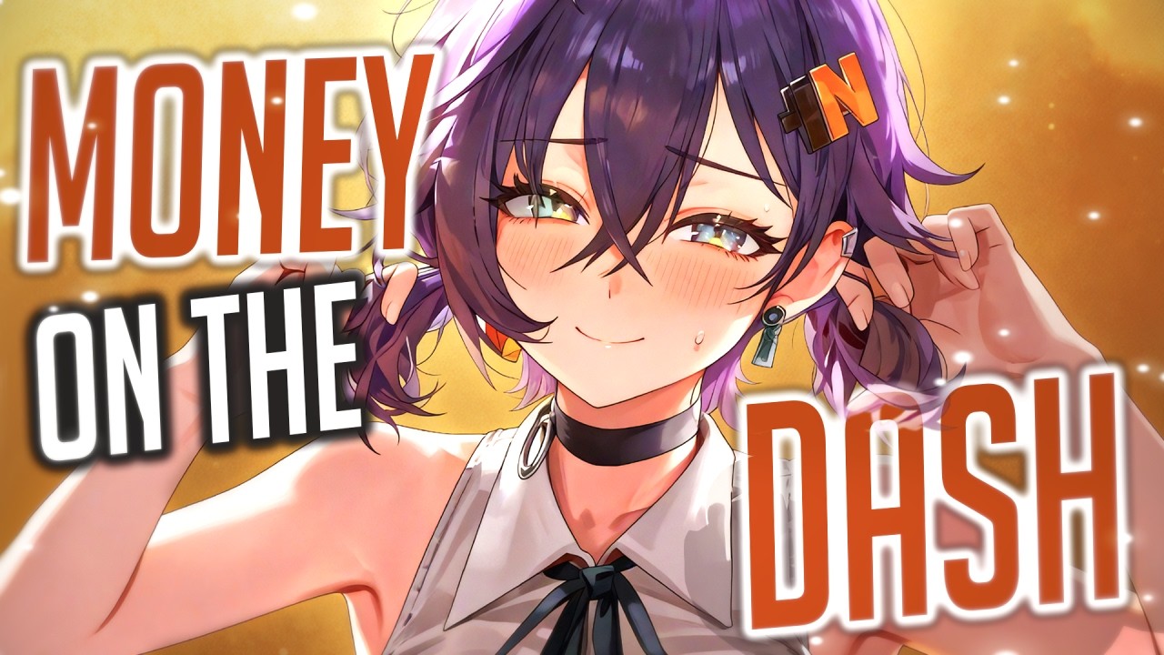 Nightcore - MONEY ON THE DASH (Rock Version) (Lyrics)