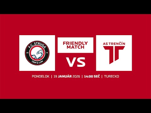 ASTV LIVE | Belek 26 | FC Struga - AS Trenčín
