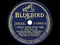 1939 Artie Shaw - I Didn’t Know What Time It Was (Helen Forrest, vocal)