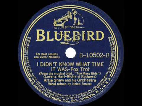I Didn't Know What Time It Was - Hellen Forrest