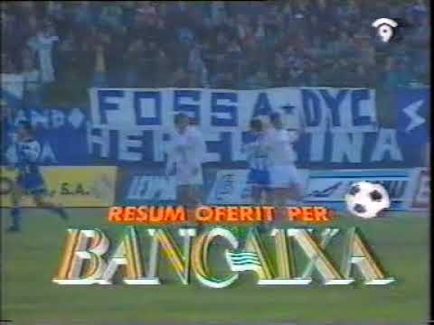 Temp 91-92 Jornada 20  Dep. Coruña 0 - 1 Valencia CF