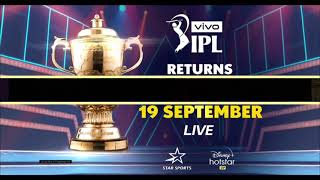 IPL 2021 -IPL Star Date IPL 19 September 2021