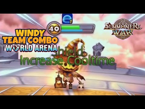 Windy Team Combo in World Arena - Summoners War