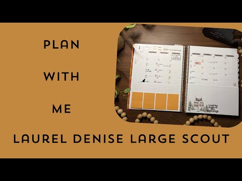 Plan With Me | Laurel Denise | Large Scout | January 2026