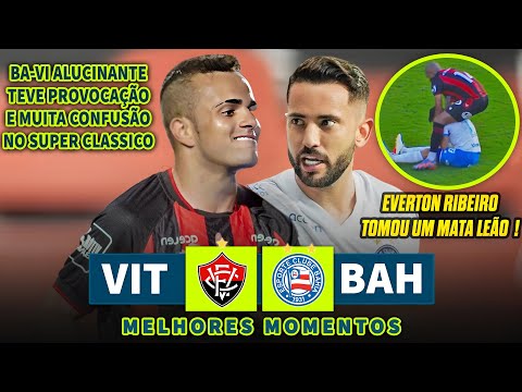 BA-VI ALUCINANTE ! VITORIA 3 X 2 BAHIA I MELHORES MOMENTOS - BAIANÃO 2024