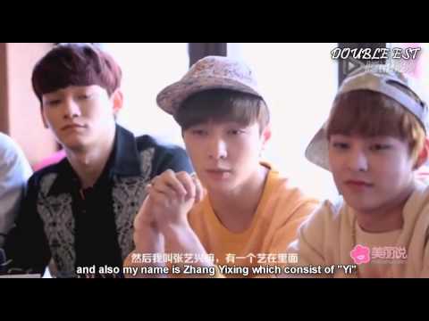 ENGSUB EXO M Meilishuo Interview 140527 엑소 美丽说