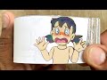 Doraemon Cartoon Flipbook #192 | Shizuka Saw Nobita Bathing Flip Book | Flip Book Artist 2024