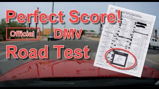 PERFECT SCORE - Official Behind the Wheel Road Test - Relax and Pass