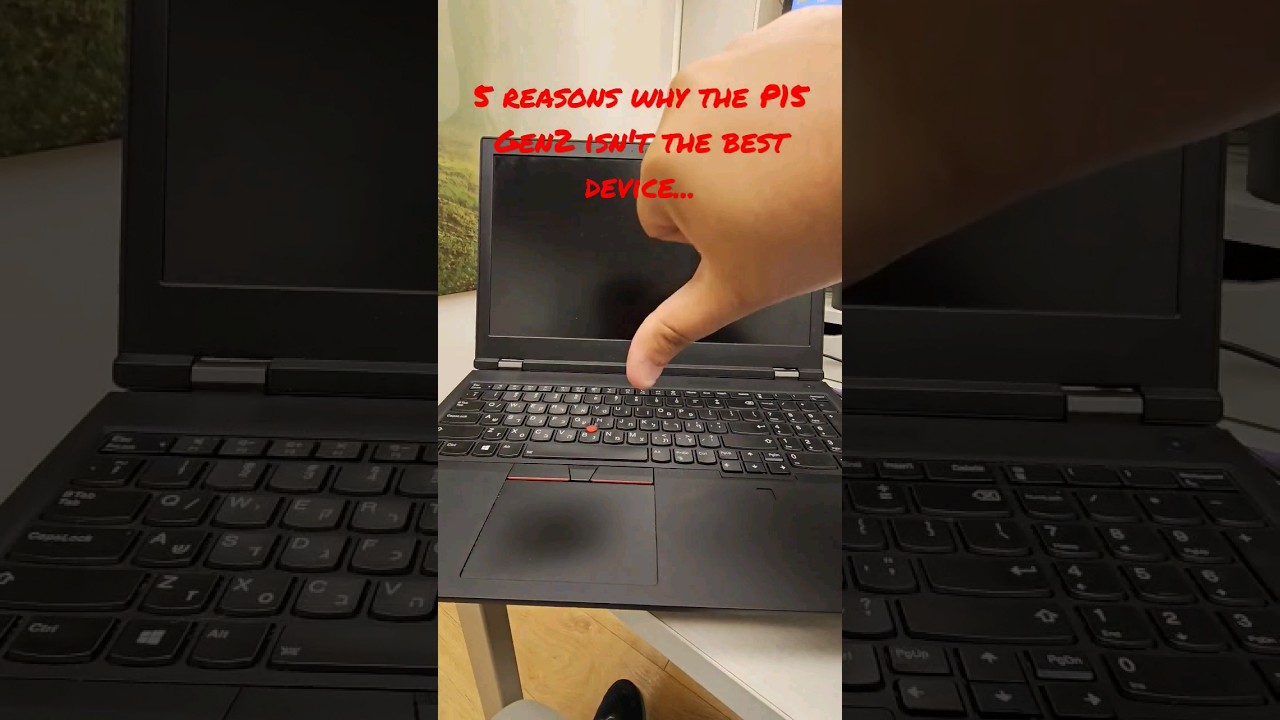 Top 5 reasons why I dislike the Lenovo P15 Gen2! #dislike #lenovo #thinkpad #p15 #shorts #hate #top5