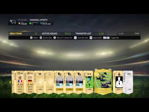 FIFA 15 5x 25k packs + 200x 100k packs