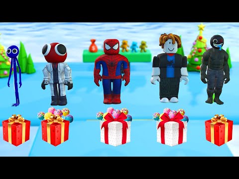 Choose The Right Key Challenge With Rainbow Friends Rescue Rainbow Friends Roblox From Cages Game #5