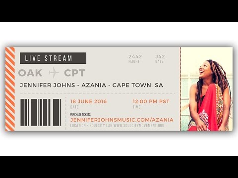 Jennifer Johns recording AZANIA live from Soul City Lab
