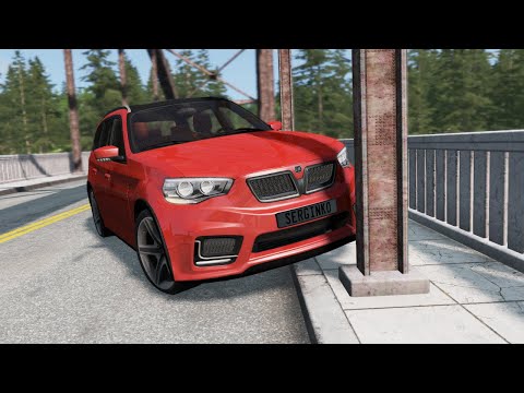Loss of Control Car Crashes 39 - BeamNG Drive